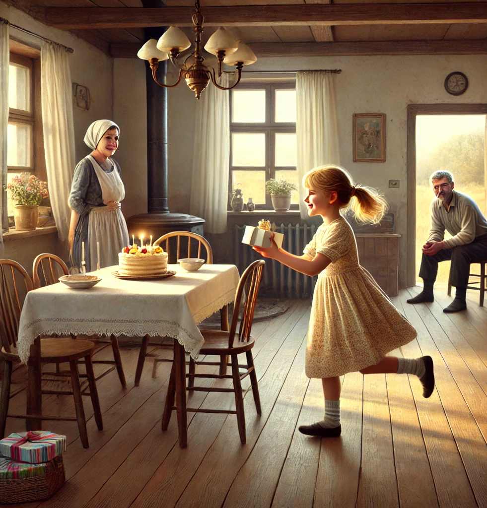Scena 5: Tata na mom rođendanu – Iluzija srećne porodice